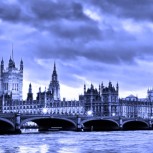 A photo of the Houses of Parliament and Big Ben.