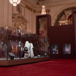 Coronation display in the Ballroom