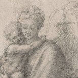 Michelangelo Buonarroti, The Virgin and Child with the young Baptist, c. 1532