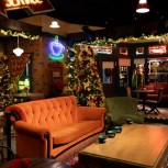 Festive Central Perk Sofa