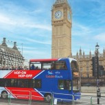 Hop-on Hop-off Bus at Big Ben