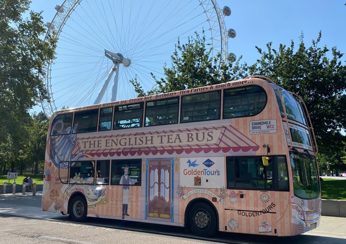 London Afternoon Tea Bus