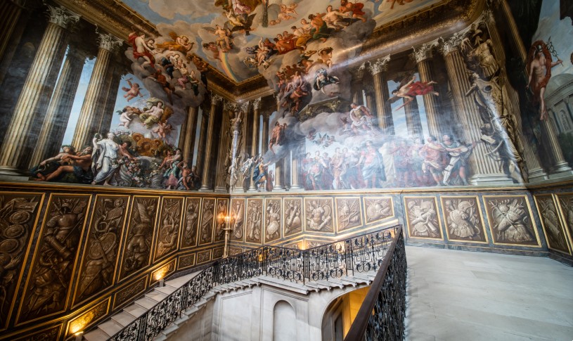 Hampton Court Palace staircase