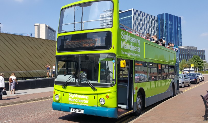 Sightseeing Manchester Bus Tour