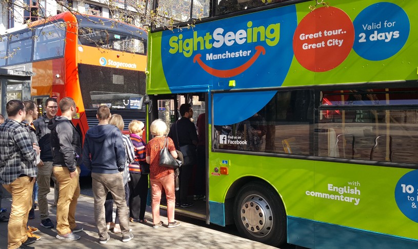 Sightseeing Manchester Bus Tour