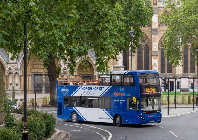 Golden Tours Open Top Bus