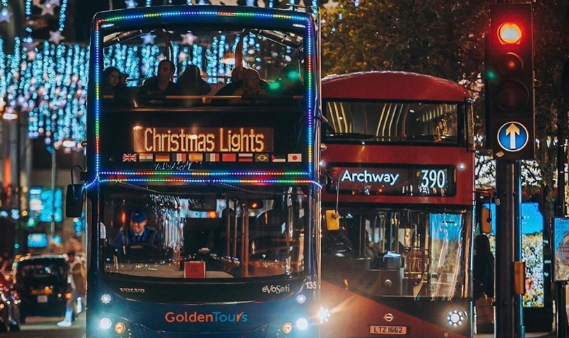 Golden Tours Christmas Lights Tour