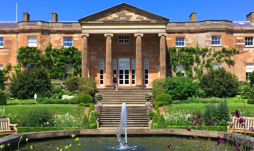 South Terrace and fountain