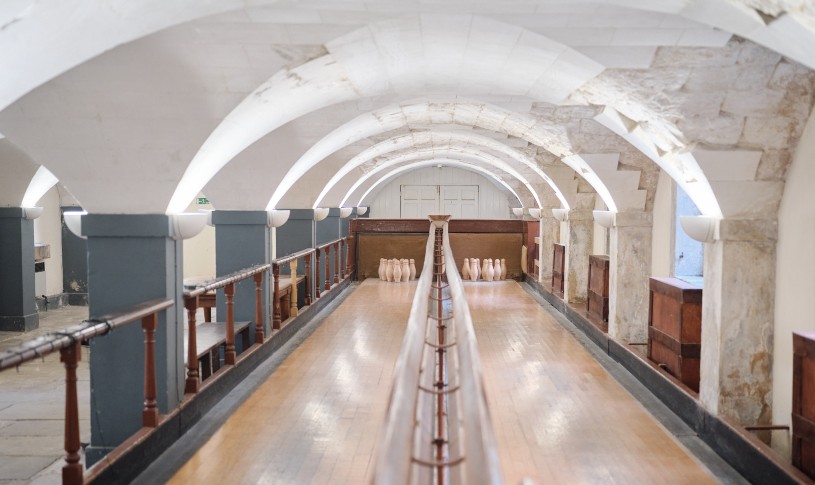 Skittle Alley at Old Royal Naval College