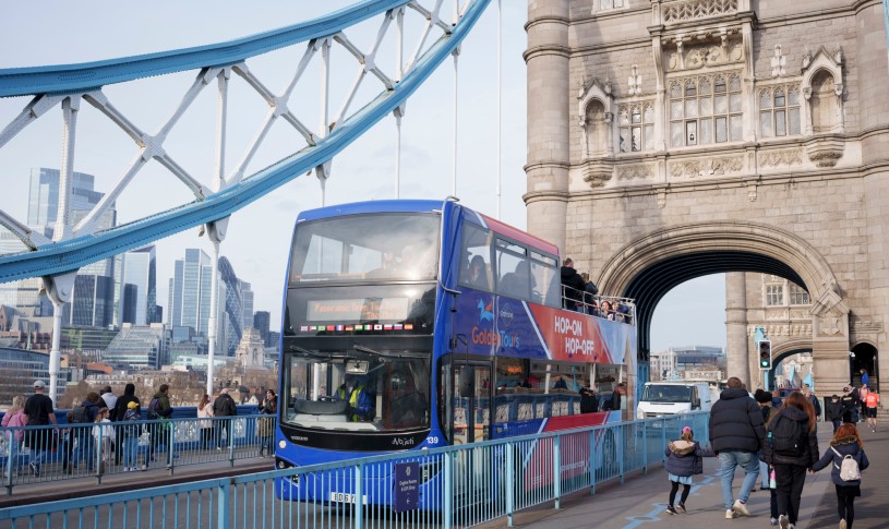 Open Top Bus Tour of London