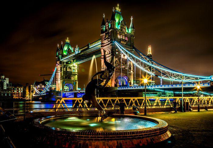 best places to visit london at night