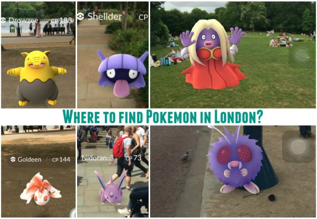 Where's the Best Place to Find Rare Pokemon in London?